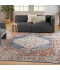 Nourison Astra Machine Washable Area Rug ASW11 Denim Multi