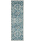 Nourison TRANQUIL Area Rug Nourison Tranquil Area Rug TRA13-Lt.Blue/Ivory