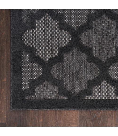 Nourison Easy Care Area Rug NES01 Charcoal/Black