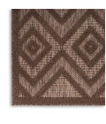 Nourison Home Versatile Brown NRV01 2 ft. X 6 ft. Rectangle Rug