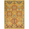 Nourison Allur - Alr03 Yellow Multicolor Area Rug 4 ft. X 6 ft. Rectangle