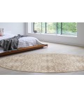 Nourison Jubilant Taupe JUB06 5 ft. 3 in. Round Rug