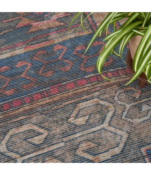 Nourison Machine Washable Series 1 Multicolor SR106 9 ft. X 12 ft. Rect. Rug