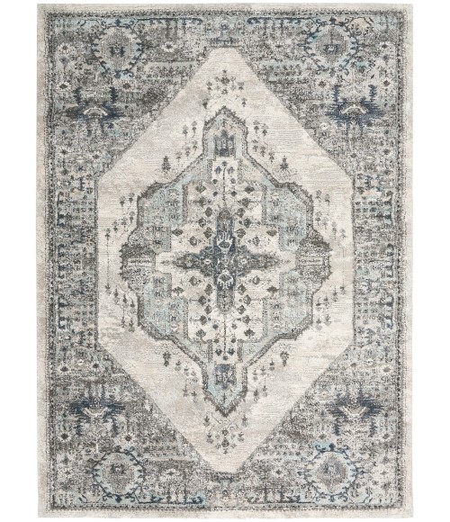 Kathy Ireland American Manor Area Rug AMR02 Grey 5'3" x 7'3"