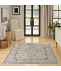 Nicole Curtis Series 4 Area Rug SR403 Grey/Blue
