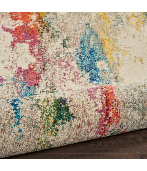 Nourison CELESTIAL Area Rug Nourison Celestial Area Rug CES12-Ivory/Multicolor