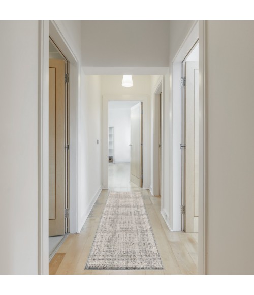 Nourison Lynx Ivory Blue LNX06 12 ft. Rect. Rug