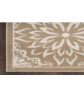 Nourison Jubilant Taupe JUB06 2 ft. X 4 ft. Rectangle Rug
