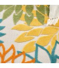 Nourison Aloha Area Rug ALH05 Turquoise Multicolor
