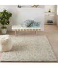 Nourison Vail Ivory Grey Teal VAI04 3 ft. 9 in. X 5 ft. 9 in. Rect. Rug
