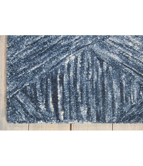 Nourison Linked Area Rug LNK01-Denim