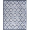 Nourison Easy Care - Nes01 Denim Blue Area Rug 8 ft. X 10 ft. Rectangle