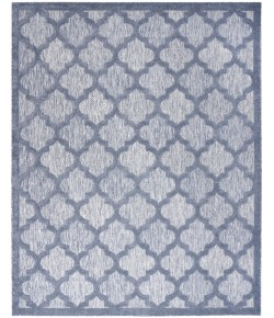 Nourison Easy Care - Nes01 Denim Blue Area Rug 8 ft. X 10 ft. Rectangle