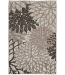 Nourison Aloha - Alh05 Silver Grey Area Rug 2 ft. 8 X 4 ft. Rectangle