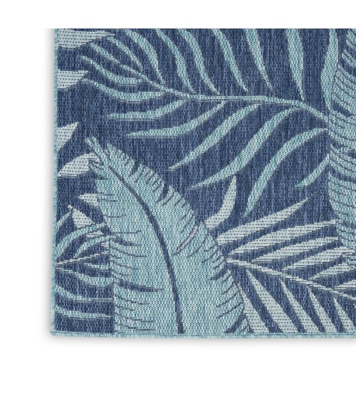 Nourison Home Garden Oasis Navy GOA02 2 ft. X 3 ft. Rectangle Rug