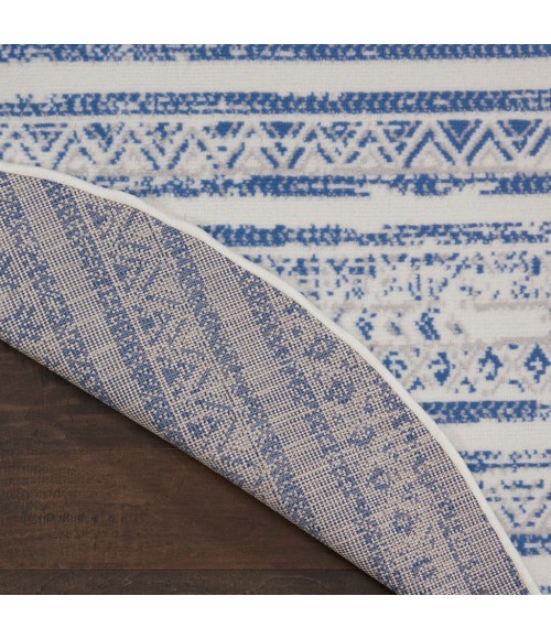 Nourison Whimsicle Area Rug WHS16-Ivory Blue