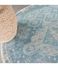 Nourison Tranquil Area Rug TRA13-Lt.Blue/Ivory