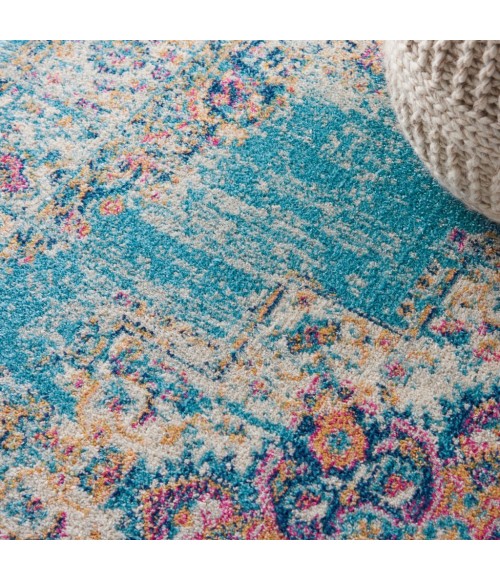 Nourison Passion Area Rug PSN03-Light Blue