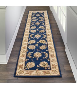 Nourison 2000 - 2022 Navy Area Rug 2 ft. 3 X 8 ft. Rectangle