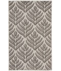Nourison Aloha Charcoal ALH35 2 ft. 8 in. X 4 ft. Rectangle Rug
