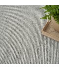 Nourison Textured Home Ivory Grey TXH01 3 ft. 11 in. X 5 ft. 11 in. Rect. Rug