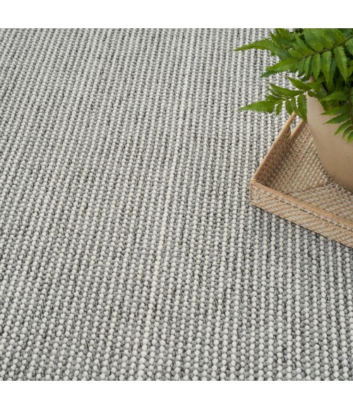 Nourison Textured Home Ivory Grey TXH01 3 ft. 11 in. X 5 ft. 11 in. Rect. Rug