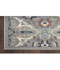 Nourison Allur Grey ALR03 4 ft. X 6 ft. Rectangle Rug