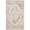 Nourison Home Astra Machine Washable ASW13 Ivory Blue 5 ft. 3 in. X 7 ft. Area Rug
