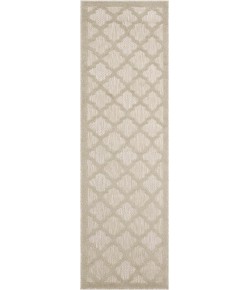 Nourison Home Easy Care Cream NES01 2 ft. 2 in. X 7 ft. 6 Rectangle Rug
