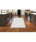 Nourison Washable Essentials Ivory Grey WAE01 2 ft. 2 in. X 10 ft. Rectangle Rug