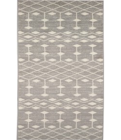 Nourison Home Grafix GRF37 Grey 2 ft. X 6 ft. Area Rug