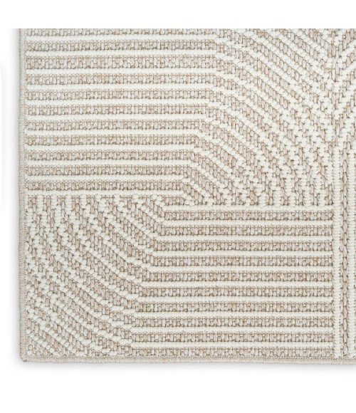 Nourison Natural Texture Beige Ivory NTX02 5 ft. X 7 ft. Rect. Rug