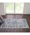 Nourison Tranquil Area Rug TRA06-Ivory/Light Blue