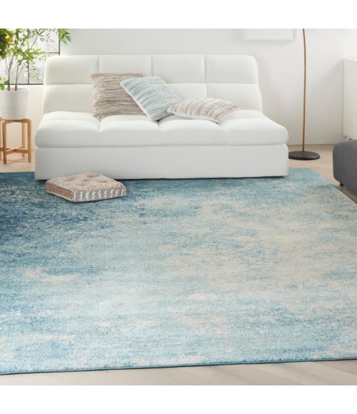 Nourison PASSION Area Rug Nourison Passion Area Rug PSN10-Navy/Light Blue