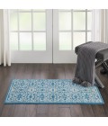 Nourison Jubilant Runner Area Rug JUB06-Ivory/Blue
