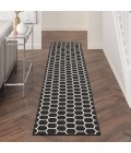 Nourison Twist Reversible Black TWS01 12 ft. Rect. Rug