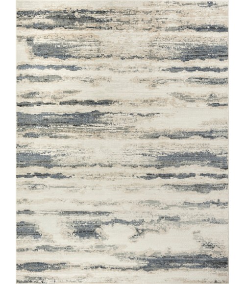 Nourison Serenity Home Blue Multicolor SRH12 7 ft. 10 in. X 9 ft. 10 in. Rect. Rug
