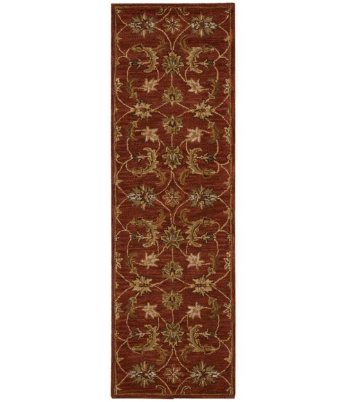 Nourison INDIA HOUSE Area Rug Nourison India House Runner Area Rug IH83-Brick