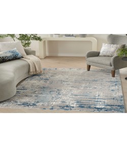 Nourison Concerto Ivory Grey Blue CNC01 8 ft. 10 in. X 11 ft. 10 in. Rectangle Rug