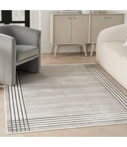 Nourison Home Desire DSR01 Grey Silver 5 ft. 3 in. X 7 ft. 3 in. Area Rug