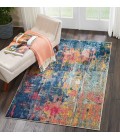 Nourison CELESTIAL Area Rug Nourison Celestial Area Rug CES09-Blue/Yellow