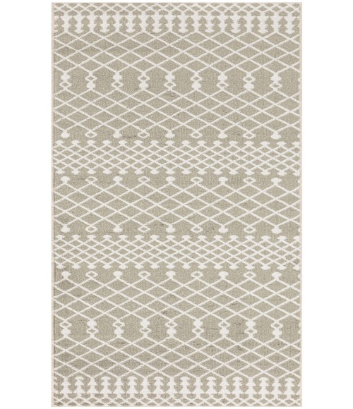 Nourison Astra Machine Washable Sage ASW10 2 ft. 2 in. X 8 ft. Rectangle Rug