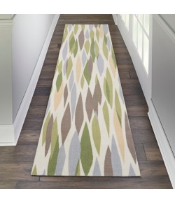 Nourison Wav01/Sun & Shade - Snd01 Violet Area Rug 2 ft. 3 X 8 ft. Rectangle
