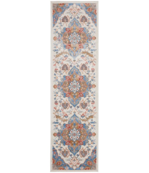 Nourison Elation Area Rug ETN09-Ivory Blue