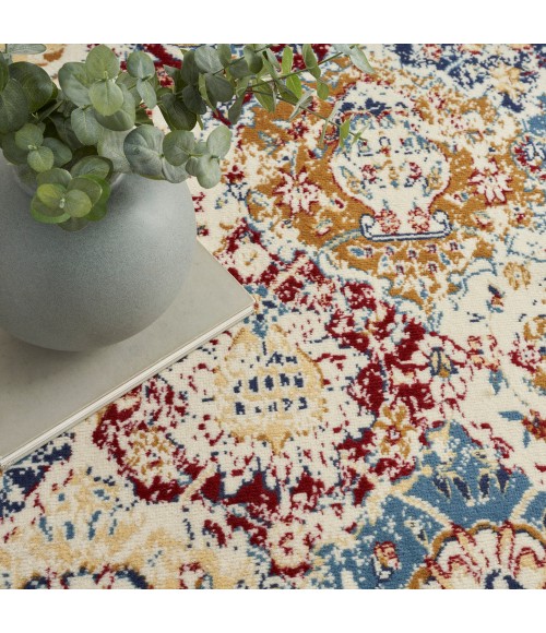 Nourison Grafix Area Rug GRF31 Blue Multicolor