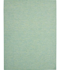 Nourison Positano - Pos01 Blue Green Area Rug 9 ft. X 12 ft. Rectangle