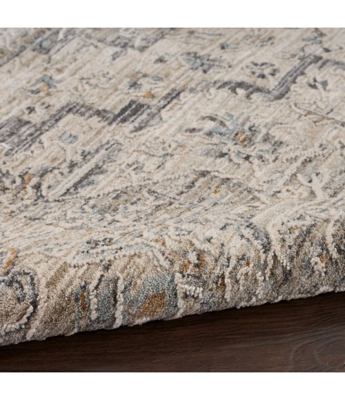 Nourison Lynx Ivory Taupe Rug LNX04 8 ft. X Round - Rugs Town Nourison Lynx Ivory Taupe LNX04 8 ft. X Round Rug