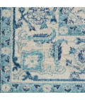 Nourison Tranquil Area Rug TRA06-Ivory/Navy
