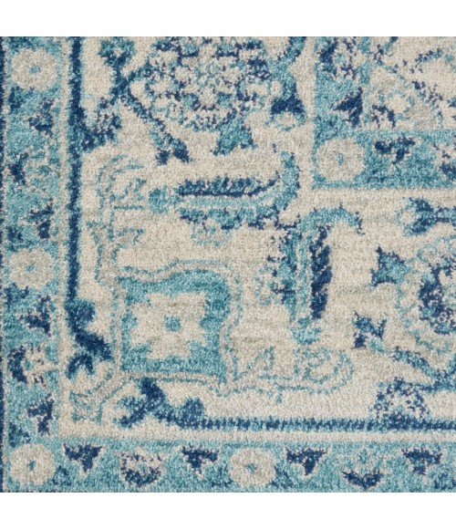 Nourison Tranquil Area Rug TRA06-Ivory/Navy