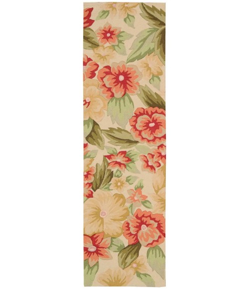 Nourison FANTASY Area Rug Nourison Fantasy Runner Area Rug FA17-Cream